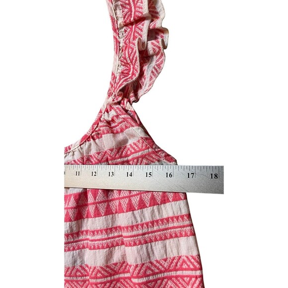 Self Contrast Anthropologie Sasha Flutter Sleeve Cami Womens Sz Med Pink - Picture 3 of 5